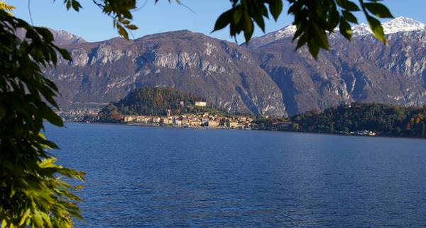 Blick auf Bellagio am Comer See