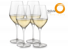 Stölzle Weißweinglas Exquisit 4er Set als Zubehör für Weinkenner