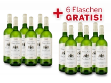 Vorteilspaket 12 für 6 Schröder & Schÿler Château Naudeau Blanc