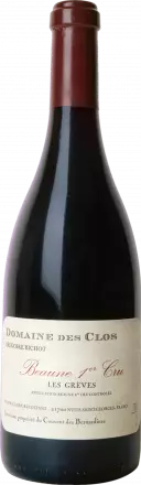 Domaine des Clos Beaune Premier Cru Les Greves 2017 von Domaine des Clos