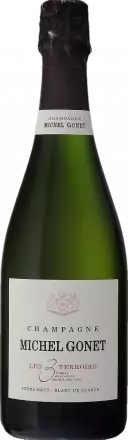 Champagne Michel Gonet Les 3 Terroirs Blanc de Blancs Extra Brut 2020 von Michel Gonet