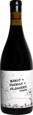 Upsidedown Birds Things Flowers Syrah 2022 von Upsidedown