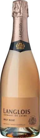 Langlois Cremant de Loire Rose Brut von Langlois